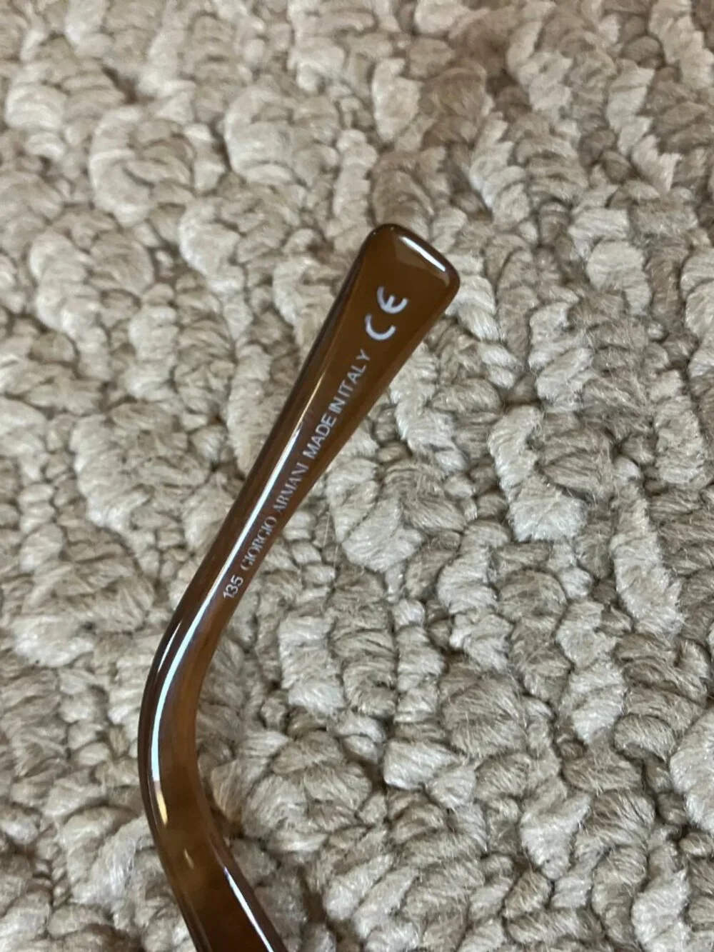 Vintage GIORGIO ARMANI 135 GA 471 GUD Eyeglasses Optyl Frame plus Case